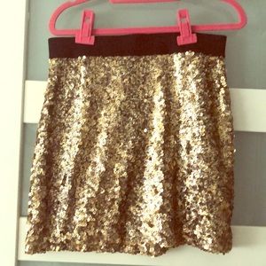 Sequin skirt